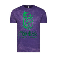 Cloud Purple ul  university of limerick Vintage Tee - linhVisuals