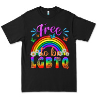 Black Western Free To Be Lgbtq Premium Tee - BundleAndBundleShop