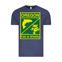 Vintage Denim oregon fish & wildlife deadheads unite! Vintage Tee - linhVisuals