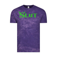 Cloud Purple SHREK SLUT GREEN SHIRT Vintage Tee - linhVisuals