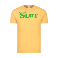 Vintage Mustard SHREK SLUT GREEN SHIRT Vintage Tee - linhVisuals