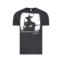 Vintage Black josey wales player film Vintage Tee - linhVisuals