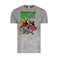 Cloud Rock groovie ghoulies Vintage Tee - linhVisuals