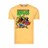 Vintage Mustard groovie ghoulies Vintage Tee - linhVisuals