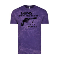 Cloud Purple guns dont kill people i kill people 1996 Vintage Tee - linhVisuals