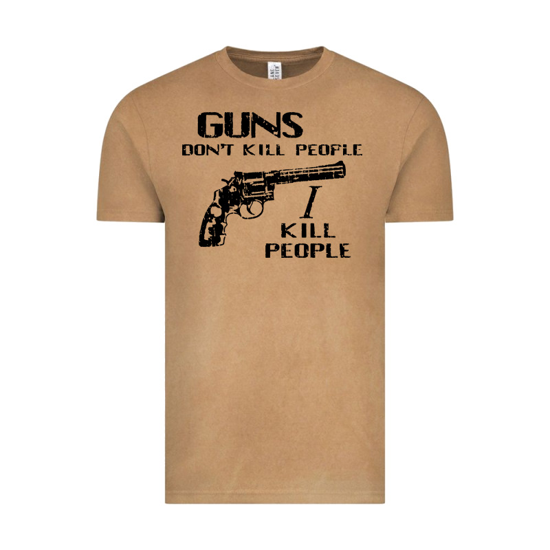 Guns Dont Kill People I Kill People 1996 Vintage Tee by linhVisuals | Teevron