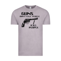 Vintage Zinc guns dont kill people i kill people 1996 Vintage Tee - linhVisuals