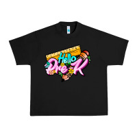 Black hello pre k Urban Heavy Tee - JahusDesignShop