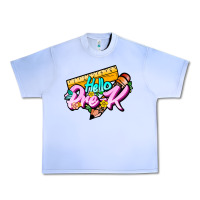 Grape Ice hello pre k Urban Heavy Tee - JahusDesignShop