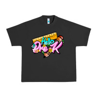 Pigment Black hello pre k Urban Heavy Tee - JahusDesignShop