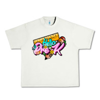 Pistachio hello pre k Urban Heavy Tee - JahusDesignShop