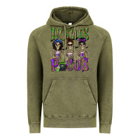 Vintage Olive Hocus Pocus with Skeletons Vintage Hoodie - texasbilliewilder