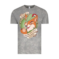 Cloud Rock chin up   robin hood Vintage Tee - linhVisuals