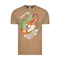 Vintage Coffee chin up   robin hood Vintage Tee - linhVisuals