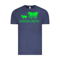 Vintage Denim you have died of dysentery oregon trail Vintage Tee - linhVisuals