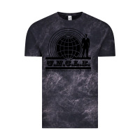 Cloud Black the man from u.n.c.l.e. Vintage Tee - linhVisuals
