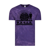 Cloud Purple the man from u.n.c.l.e. Vintage Tee - linhVisuals