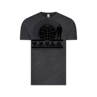 Vintage Black the man from u.n.c.l.e. Vintage Tee - linhVisuals