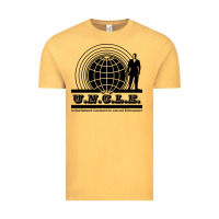 Vintage Mustard the man from u.n.c.l.e. Vintage Tee - linhVisuals