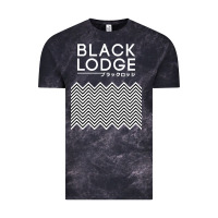 Cloud Black twin peaks inspired japanese black lodge Vintage Tee - linhVisuals