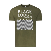 Vintage Olive twin peaks inspired japanese black lodge Vintage Tee - linhVisuals
