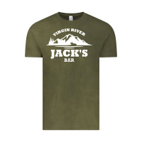 Vintage Olive jacks bar virgin river Vintage Tee - linhVisuals