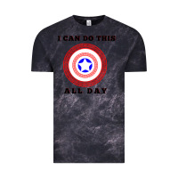 Cloud Black i can do this all day graphic mens & womens t shirt Vintage Tee - linhVisuals