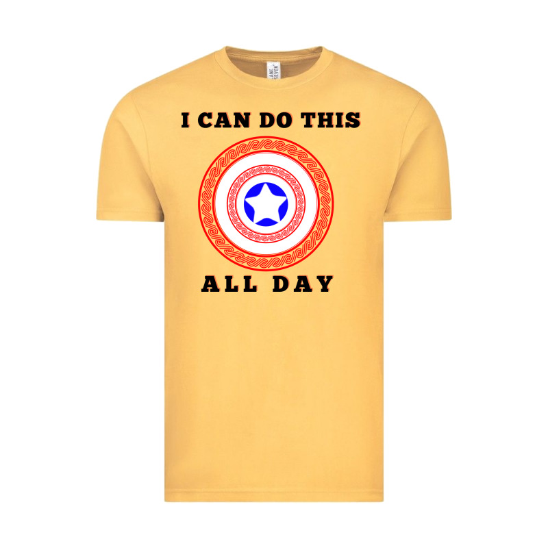 I Can Do This All Day Graphic Mens & Womens T Shirt Vintage Tee by linhVisuals | Teevron