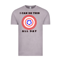 Vintage Zinc i can do this all day graphic mens & womens t shirt Vintage Tee - linhVisuals