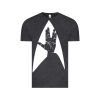 Vintage Black live long and prosper Vintage Tee - linhVisuals