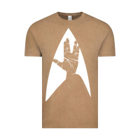 Vintage Coffee live long and prosper Vintage Tee - linhVisuals