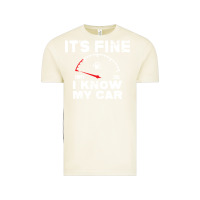 Vintage Arctic Empty gas gauge it’s fine i know my car low fuel joke Vintage Tee - linhVisuals