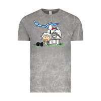 Cloud Rock back to the peanuts Vintage Tee - linhVisuals