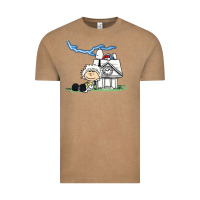 Vintage Coffee back to the peanuts Vintage Tee - linhVisuals