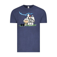Vintage Denim back to the peanuts Vintage Tee - linhVisuals