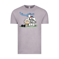 Vintage Zinc back to the peanuts Vintage Tee - linhVisuals