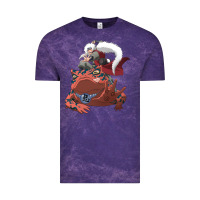 Cloud Purple jiraiya gamabunta Vintage Tee - linhVisuals