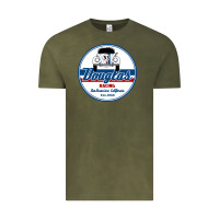 Vintage Olive douglas racing Vintage Tee - linhVisuals
