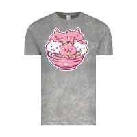 Cloud Rock kawaii cat ramen   cute gift Vintage Tee - linhVisuals