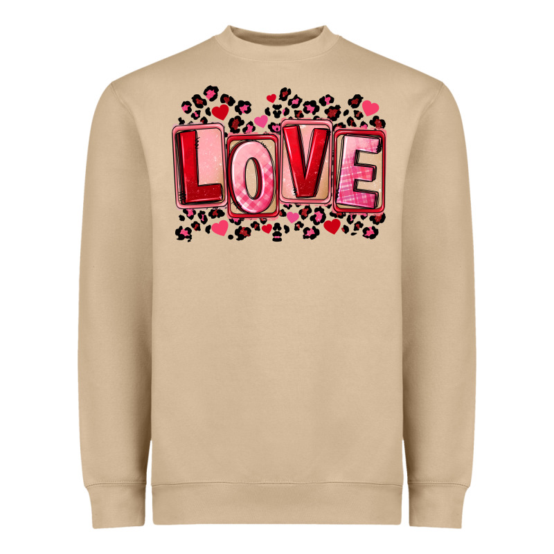 Valentine's Day Love Heavyweight Sweatshirt by FaDigitalArtStudio | Teevron