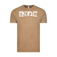 Vintage Coffee ride snowboard snowboarding Vintage Tee - linhVisuals