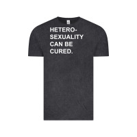 Vintage Black newheterosexuality can be cured Vintage Tee - linhVisuals