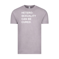 Vintage Zinc newheterosexuality can be cured Vintage Tee - linhVisuals