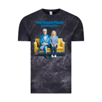 Cloud Black the good place Vintage Tee - linhVisuals
