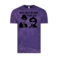 Cloud Purple Elwood & Jake Vintage Tee - linhVisuals