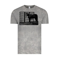 Cloud Rock beautiful jim key  performing horse Vintage Tee - linhVisuals