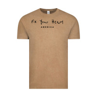 Vintage Coffee Fix your heart america Vintage Tee - linhVisuals