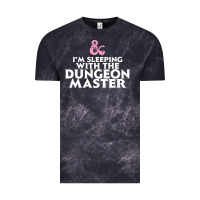 Cloud Black I'm sleeping with the dungeon master Vintage Tee - linhVisuals