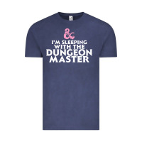 Vintage Denim I'm sleeping with the dungeon master Vintage Tee - linhVisuals