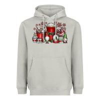 Moon Dust Christmas Coffee Drink Heavyweight Hoodie - CowhideDigitalArt